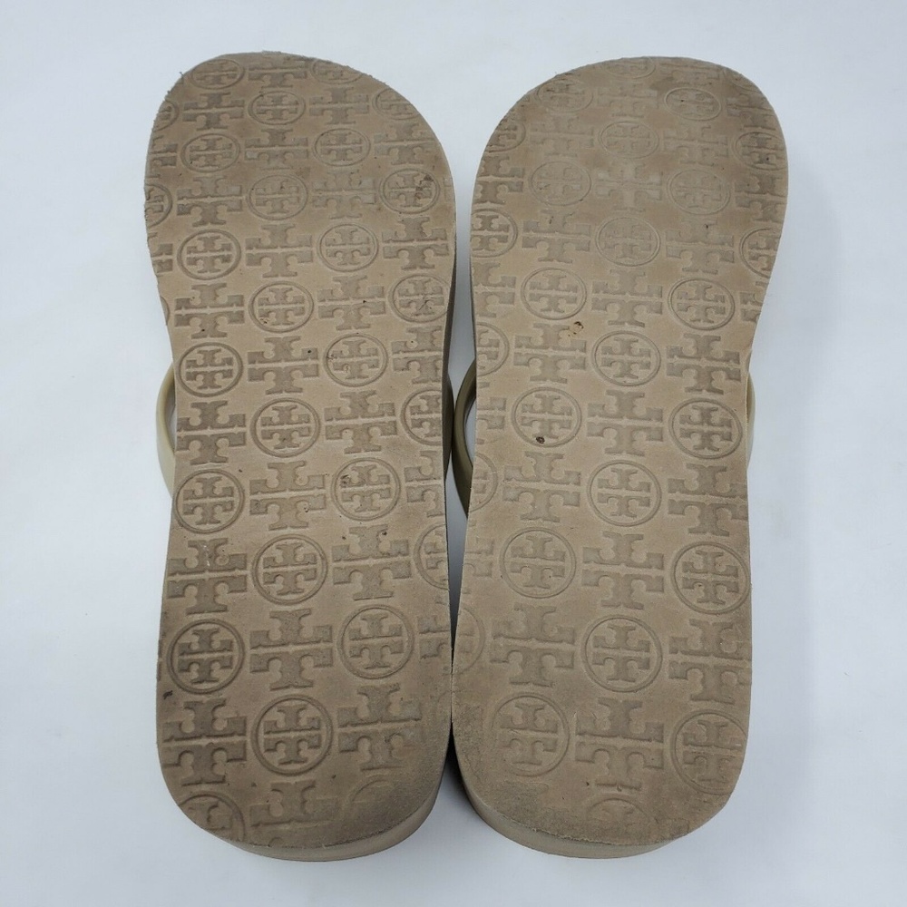 Tory Burch Logo Wedge Platform Flip Flop - Picture 7 of 7